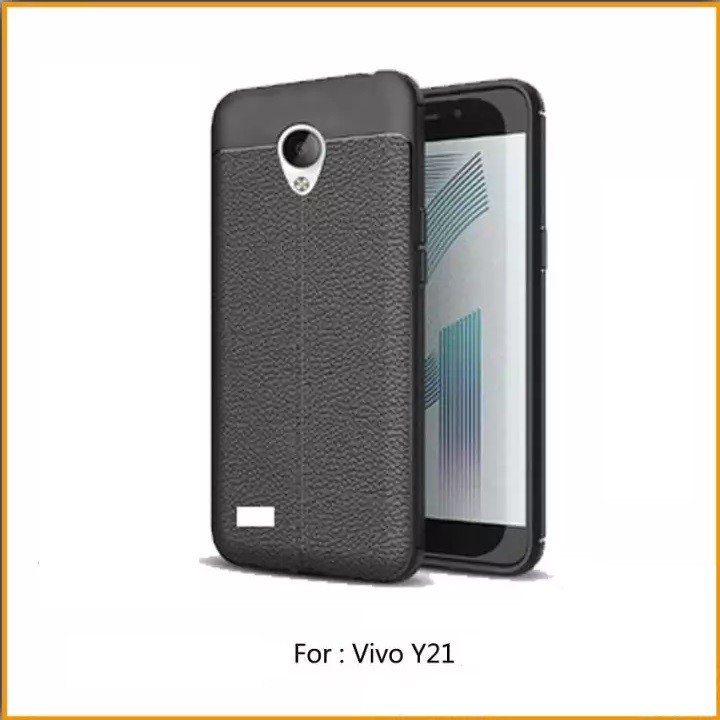 Vivo Y21 Case AutoFocus Carbon Silikon | Shopee Indonesia