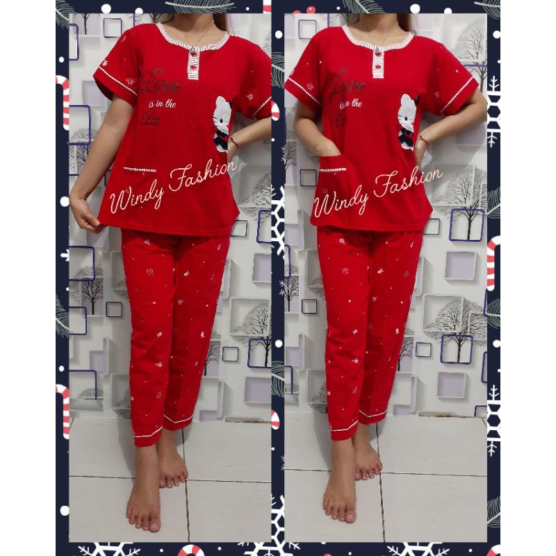 piyama cp patricia tua all size(Random)
