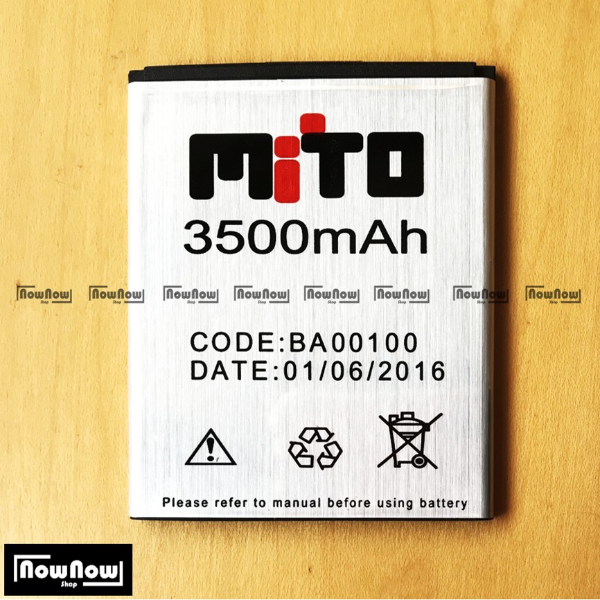 Baterai Mito A38 Fantasy Max BA-00100 Original Batre Battery HP BA00100 Fantasi