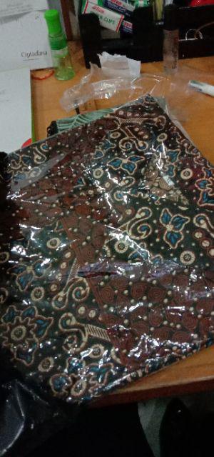 Afiya Batik Hrb026 Kenongo Kemeja Panjang Pekalongan