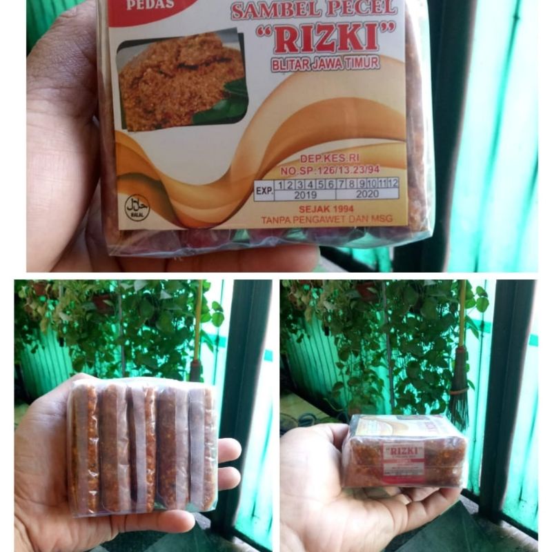 

Bumbu Pecel Rizki 250 gram Isi 5