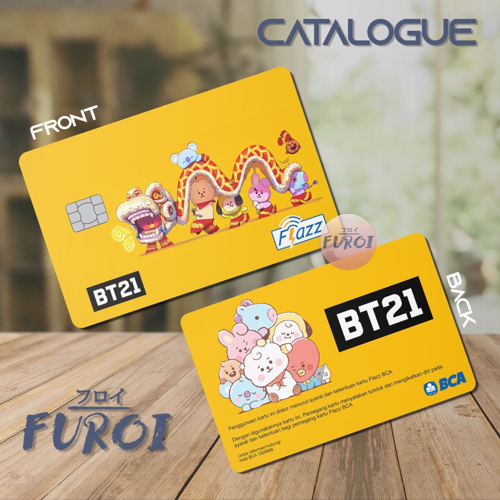 Custom Flazz BCA | Custom Emoney Mandiri | BT21 | Dragon Dance