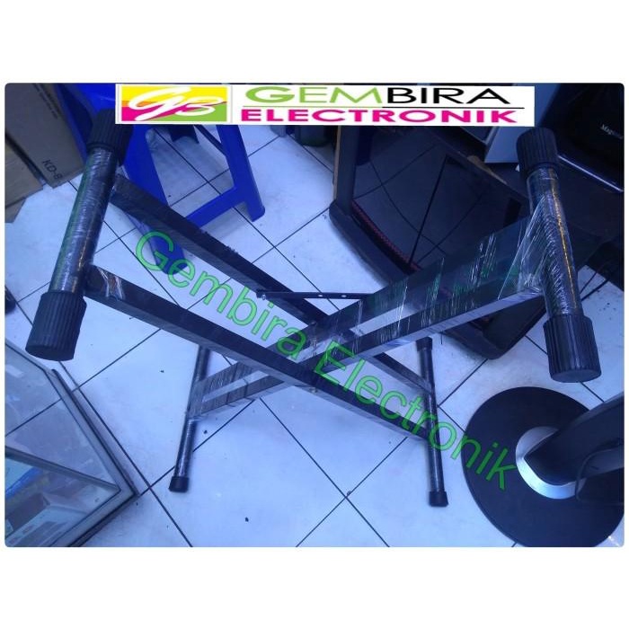 stand keyboard double yamaha stand piano techno casio korg kaki doble