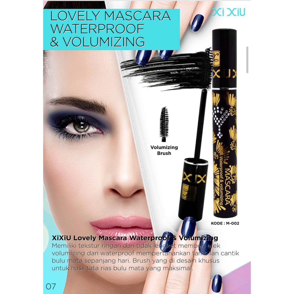 * NCC * Xi Xiu Maskara Black Hitam Xixiu Mascara Waterproof Volumizing