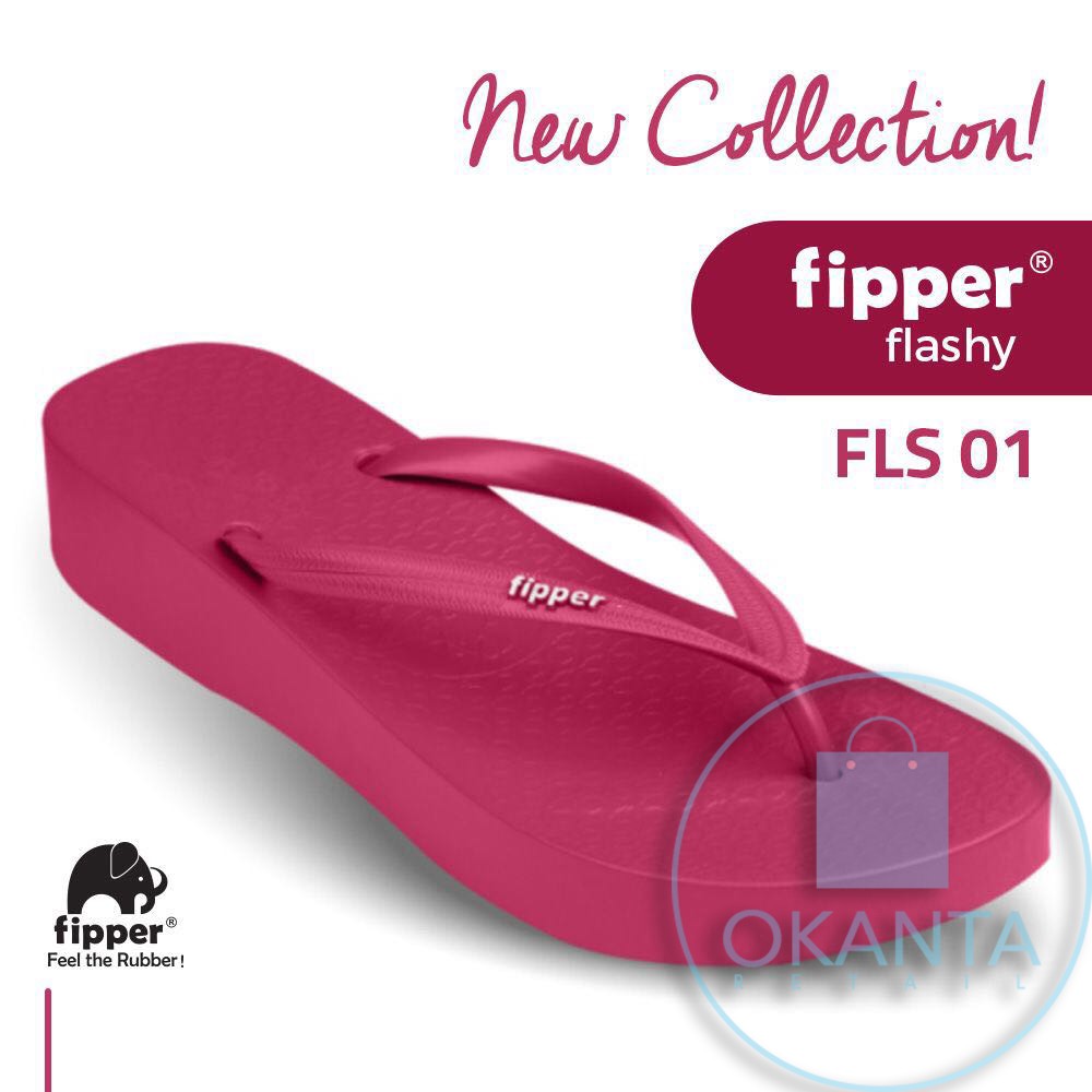 Sandal Fipper Flashy - Pink [FLS 01] - ORIGINAL