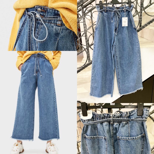 Bershka jeans kulot sale