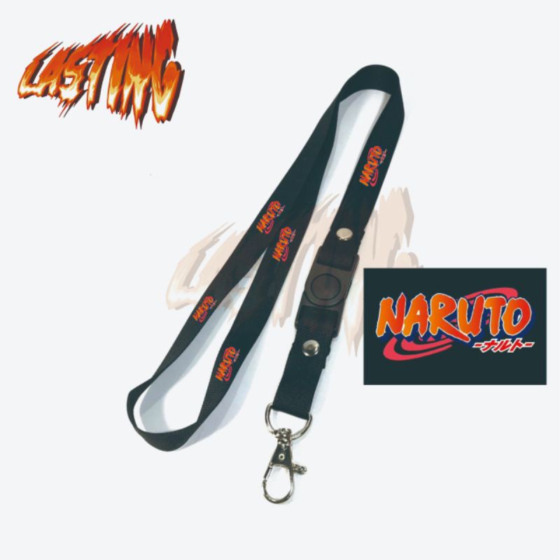 

Lanyard NARUTO / KARTUN ANIMASI JEPANG GANTUNGAN KUNCI/GANTUNGAN ID CARD/GANTUNGAN POD Best seller / Bisa COD
