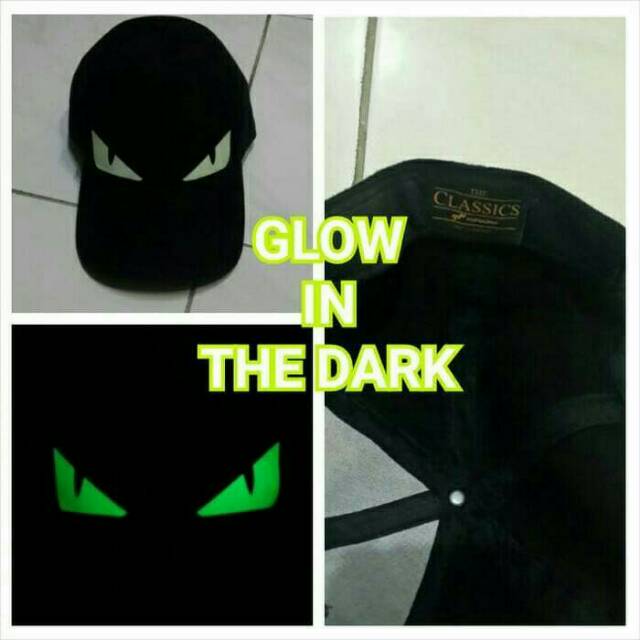 Topi Baseball FENDI Glow In The Dark..