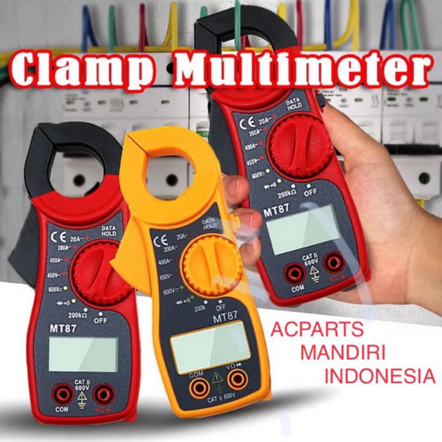 DIGITAL CLAMP METER TANG AMPER BAGUS BERKUALITAS ( SMC-87 )