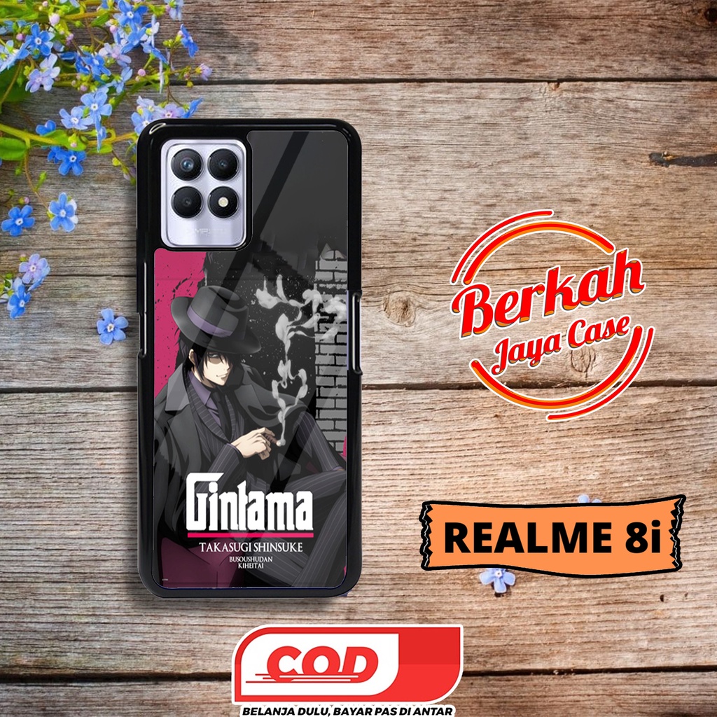 Case REALME 8i Casing REALME 8i case ANIM GINTAMA Case hp case aesthetic case anime case karakter ca