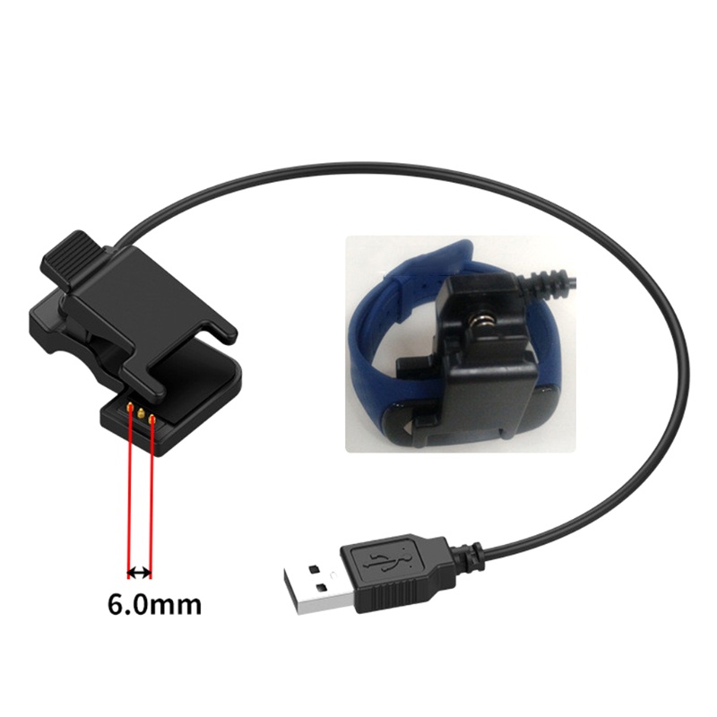 Btsg Power Adaptor Untuk Anak Smartband Smartband 2pin 3mm/2pin 4mm/3pin 6mm USB Charger