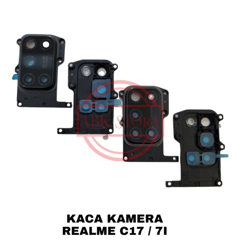 RING LENSA CAMERA / KACA KAMERA BELAKANG REALME C17 - REALME 7I ORIGINAL