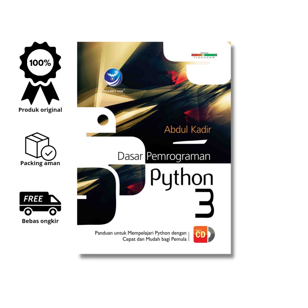 Jual Buku Dasar Pemrograman PYTHON 3 + Cd | Shopee Indonesia