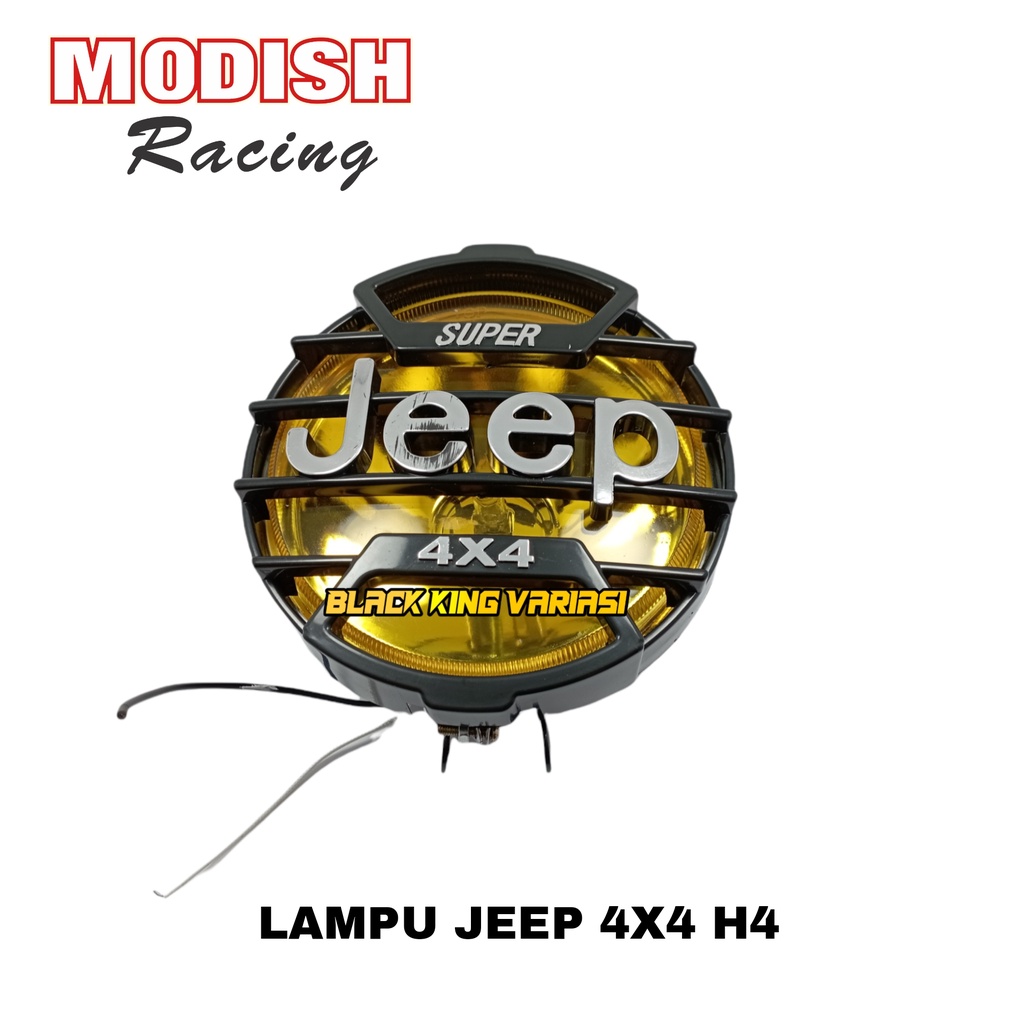 Reflektor Lampu Depan JEEP 4x4 H4 HeadLamp