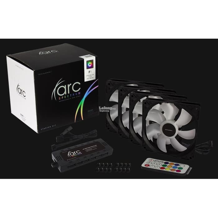 TECWARE ARC Spectrum F1 [4FAN] RGB 120MM Addressable Controller Remote