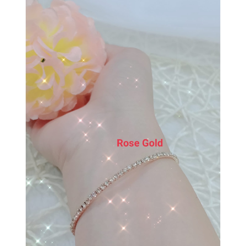 GELANG BANGLE KOREA SWAROSKI /AKSESORIS FASHION/BANGLE