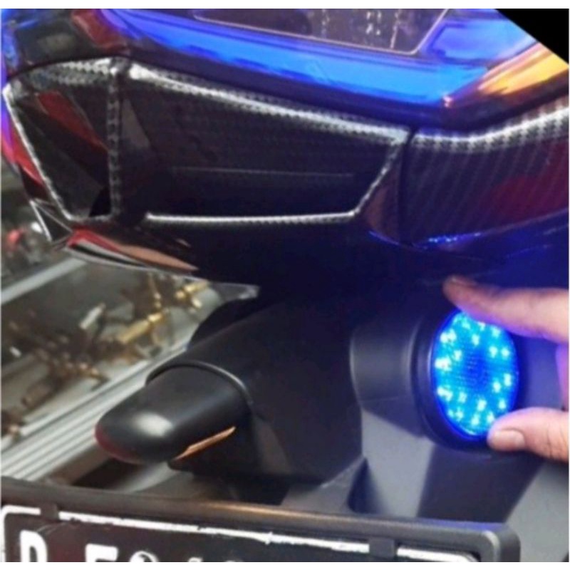 lampu Mata kucing bulat lampu variasi belakang nmax 2020 2022/Pnp