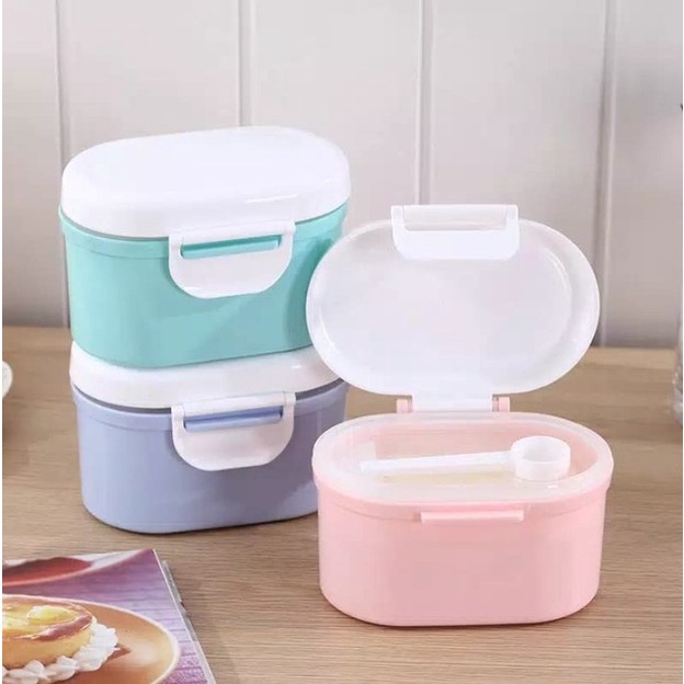 TEMPAT PENYIMPANAN SUSU BUBUK BAYI / TEMPAT KOTAK SUSU BUBUK BAYI / BOX TEMPAT KUE DAPUR / STORAGE BOX