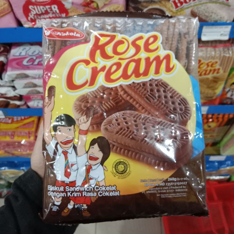 

Yummer l Snack camilan Kokola Rose Cream Cokelat