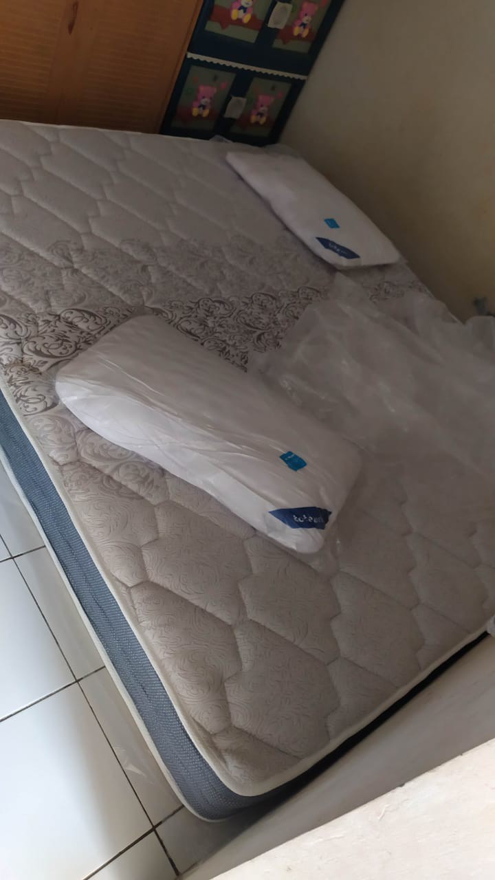 Tote Bed Kasur Spring Pocketed Ukuran 180x200