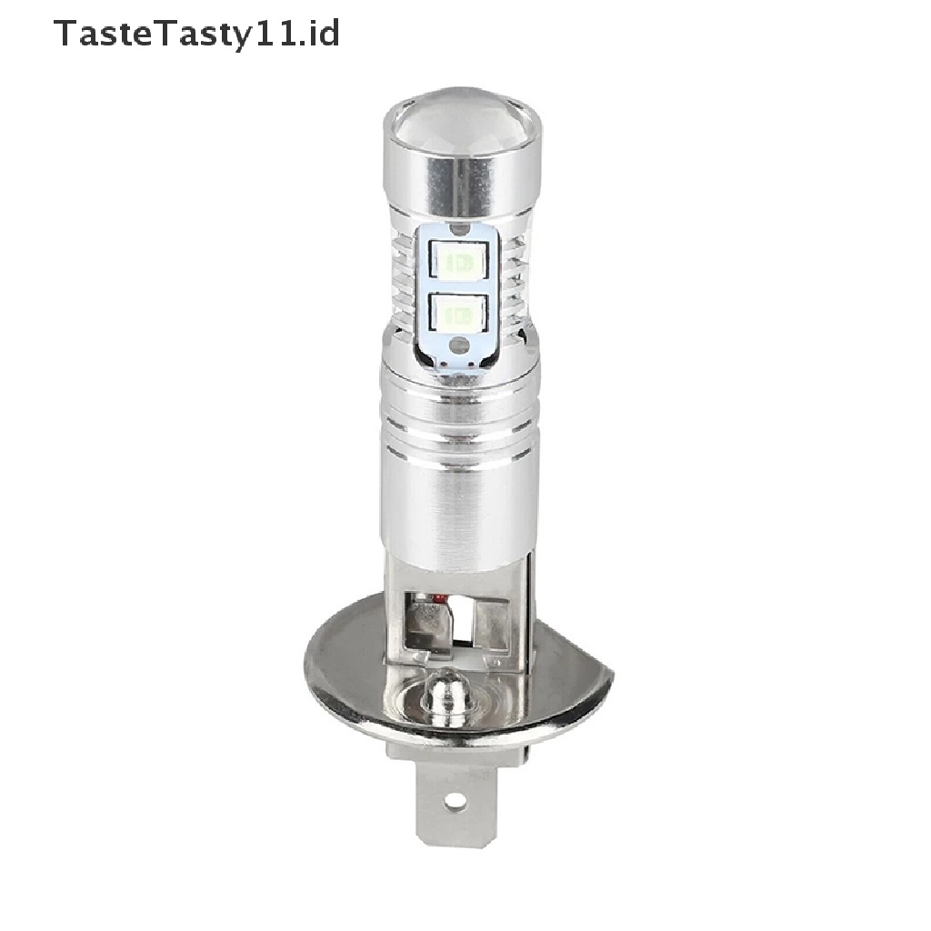 (TasteTasty) Lampu Depan Mobil LED H1 1800LM 6000K Super Terang Warna Putih