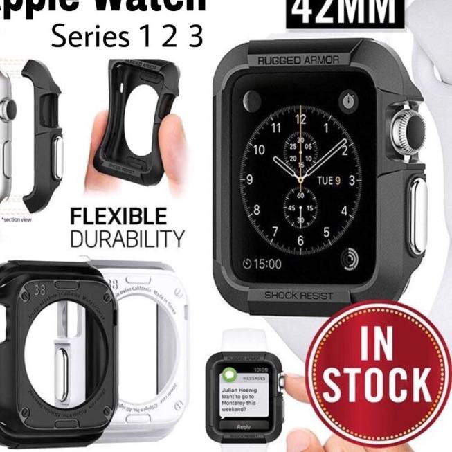 Jual Apple Watch Case Bumper Rugged Tough Designed Series 1 2 3 4 5 6