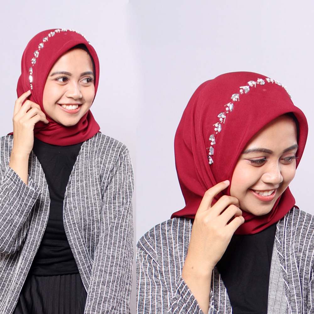 JILBAB PAYET/Kerudung Payet/Hijab Payet Segi Empat/Hijab PESTA KONDANGAN RERE