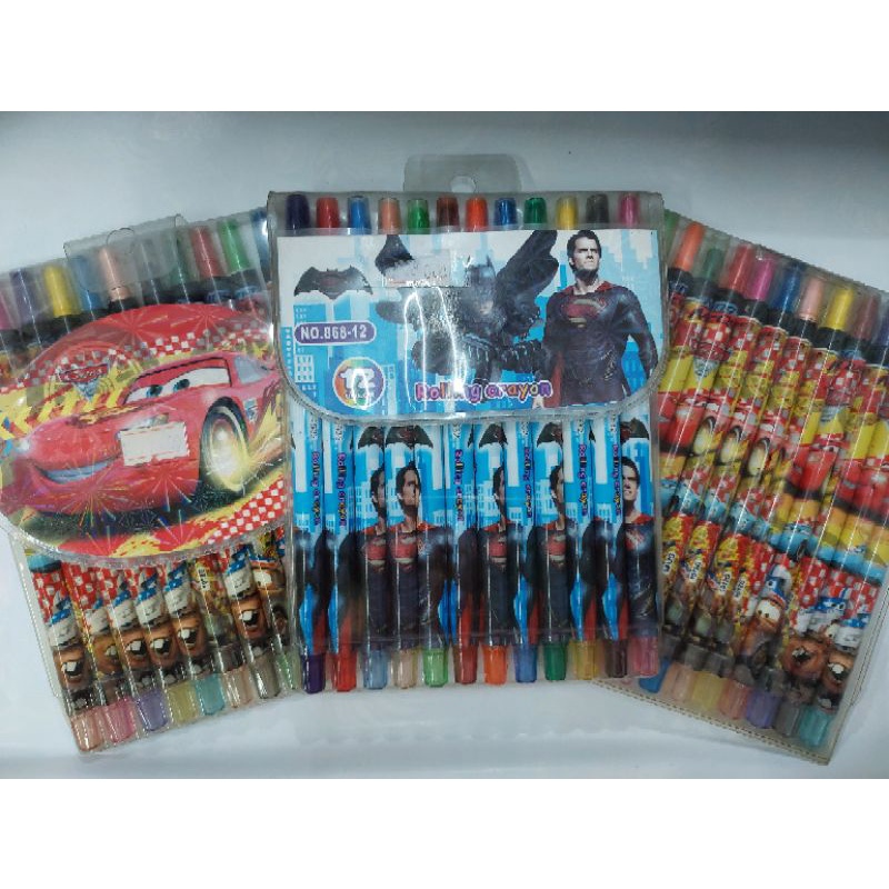 

CRAYON PUTAR 12 WARNA KARAKTER COWOK