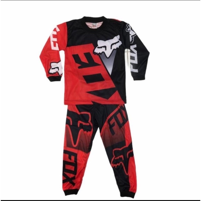 setelan / baju motocross anak / motor balap cross fullprint