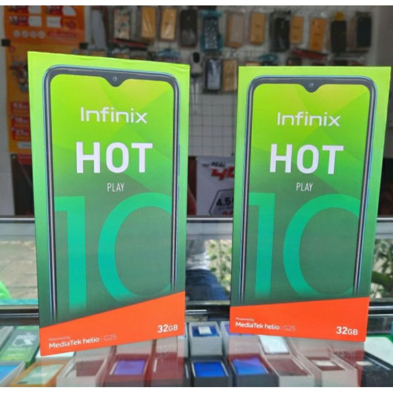 INFINIX HOT 10 PLAY 2/32GB GARANSI RESMI TERMURAH