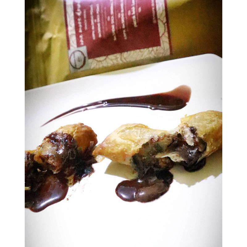 

Pisang coklat lumer