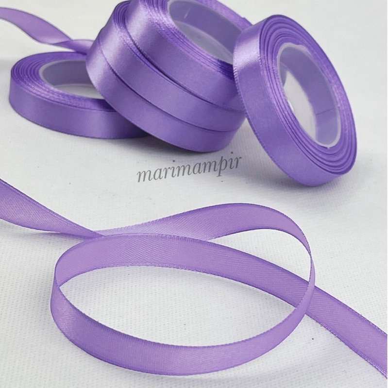 

PITA SATIN KAIN 1/2 INCI 12 MM WARNA VIOLET #021