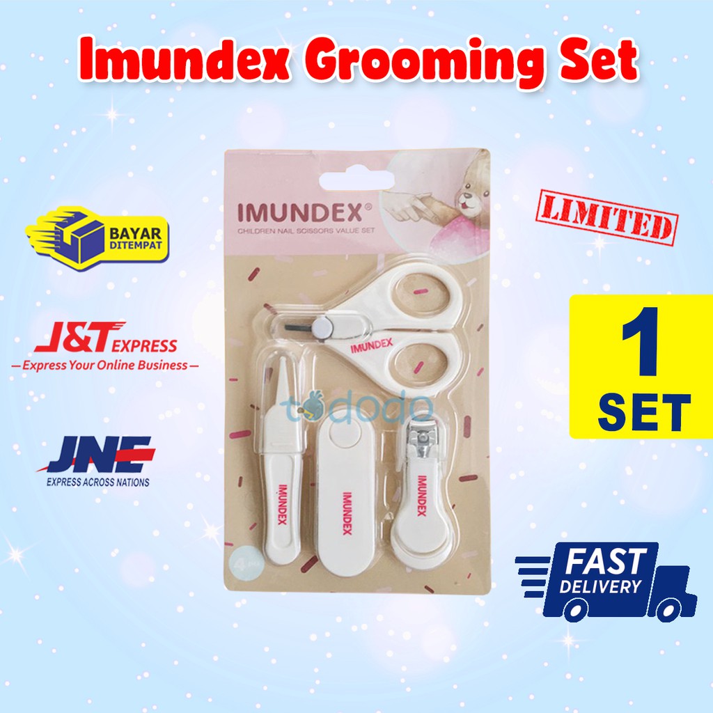 Imundex Grooming Set / Potong Kuku Set