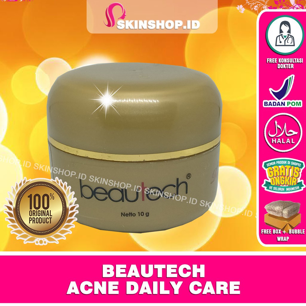 beautech Acne Daily Care 10gr Original / Tabir Surya Kulit Berjerawat BPOM Aman