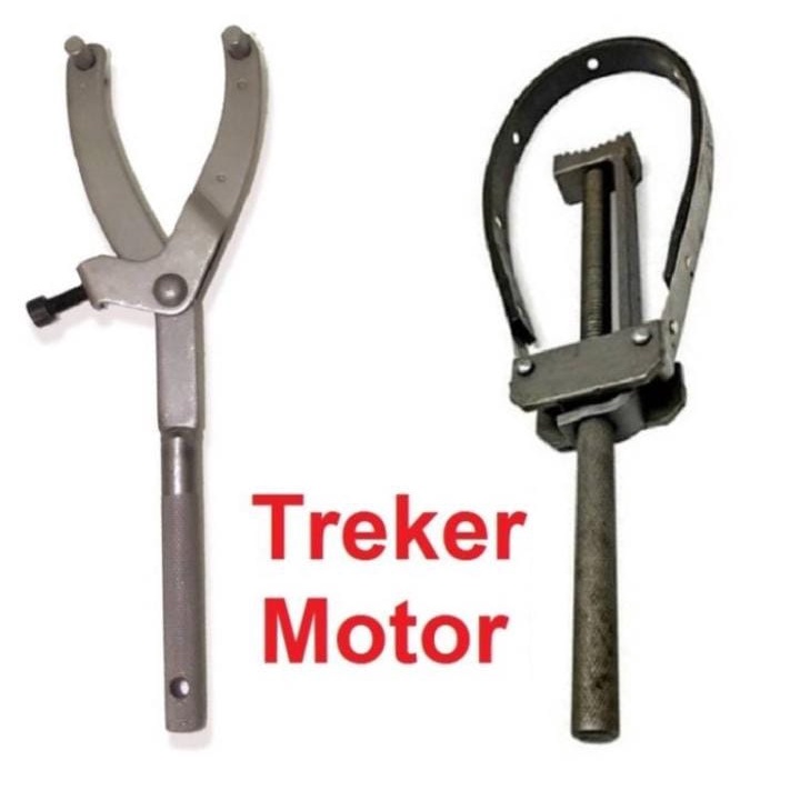 Treker CVT Belt Kunci Tahanan Kopling Motor Matic Flywheel Pliers Coupling Nut Spanner Bahanan Y