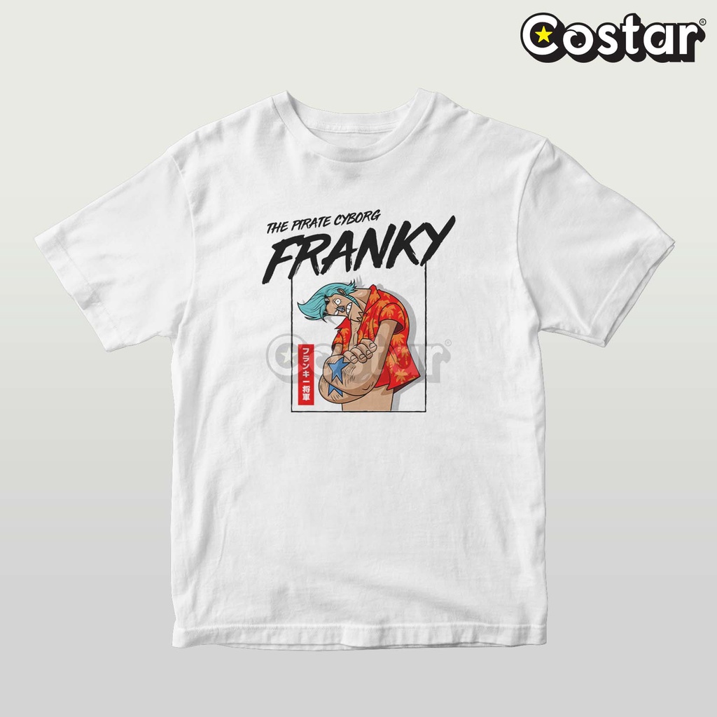 Kaos Anime One Piece Franky The Pirate Cyborg