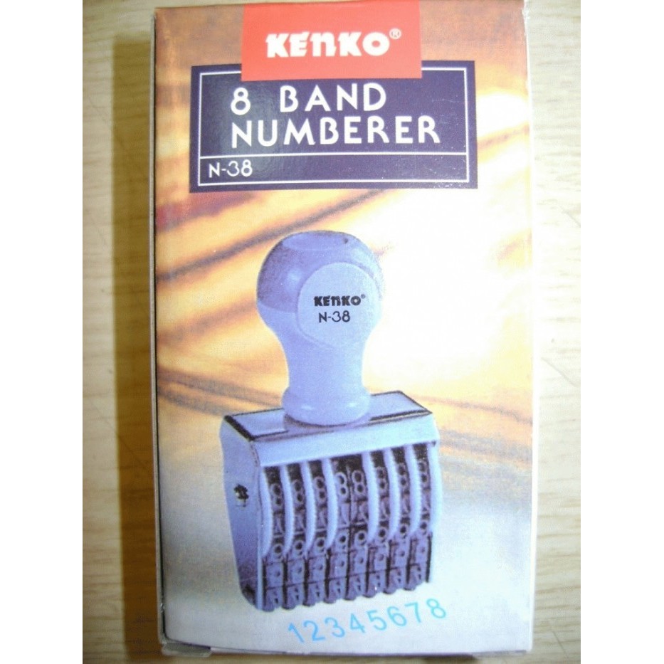 

Promo Stempel Nomor Number Stamp Joyko 8 Digits N 8 Per Dozen Murah