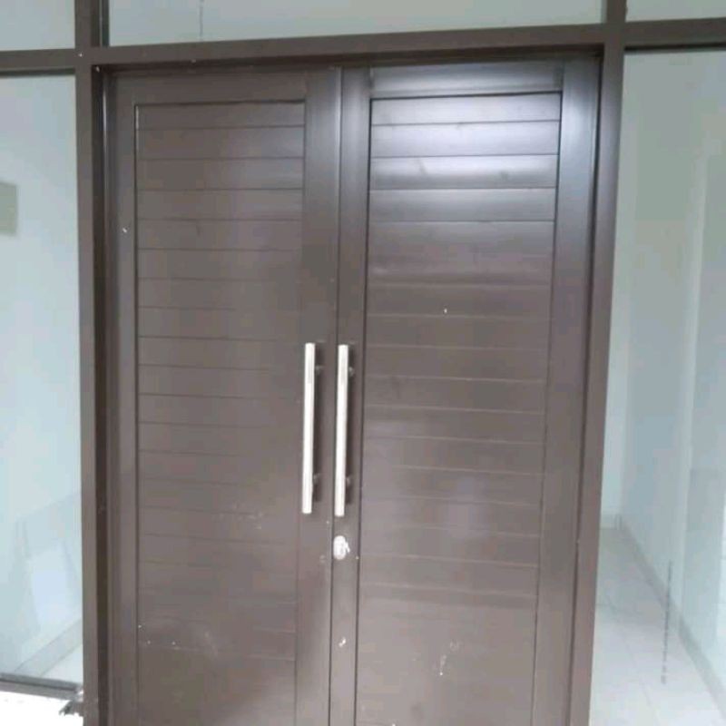 pintu alumunium spndril doble