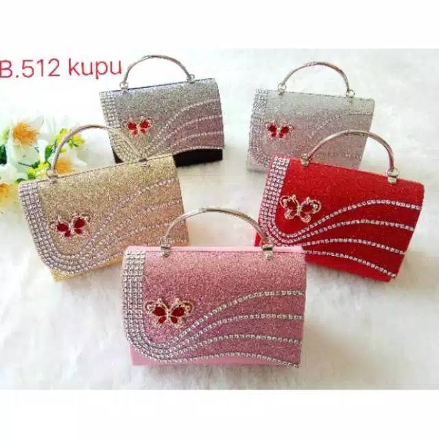 Tas Pesta Kupu~Cluth Pesta Cantik~Tas Wanita