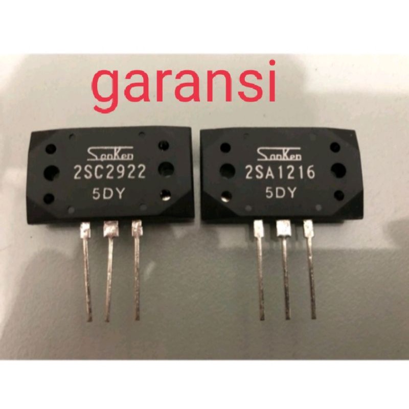 Transistor Sanken 2SA1216 2SC2922 5DY 1216 2922 SA1216 SC2922 RRT