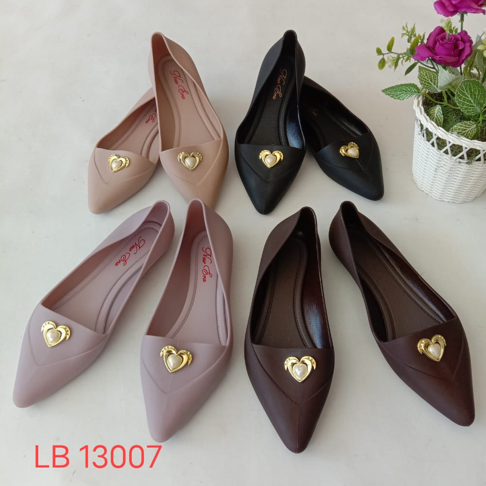 sogo NEW ERA LB-13007 Sandal Wanita Sepatu FlatShoes Sepatu Jelly Karet Wanita Original