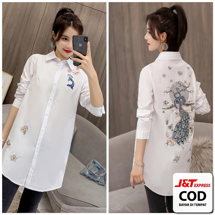 Tunik Wanita Remaja Terbaru 2020 Modern Kekinian Raka Tunik Abstr MO717 [Tunix Phoenix Ro] Twiscont