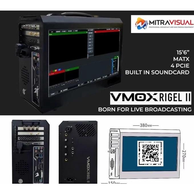 VMOX RIGEL II - Custom VMix Video Switcher