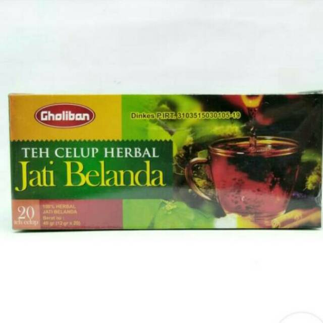 

Teh jati belanda pelangsing herbal