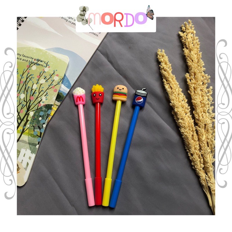 

Mordo Pulpen Pen Gel Fast Food Karakter Lucu Unik Murah