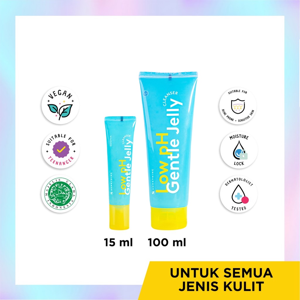 SOMETHINC Low pH Gentle Jelly Cleanser Pembersih Wajah For Men Han So Hee