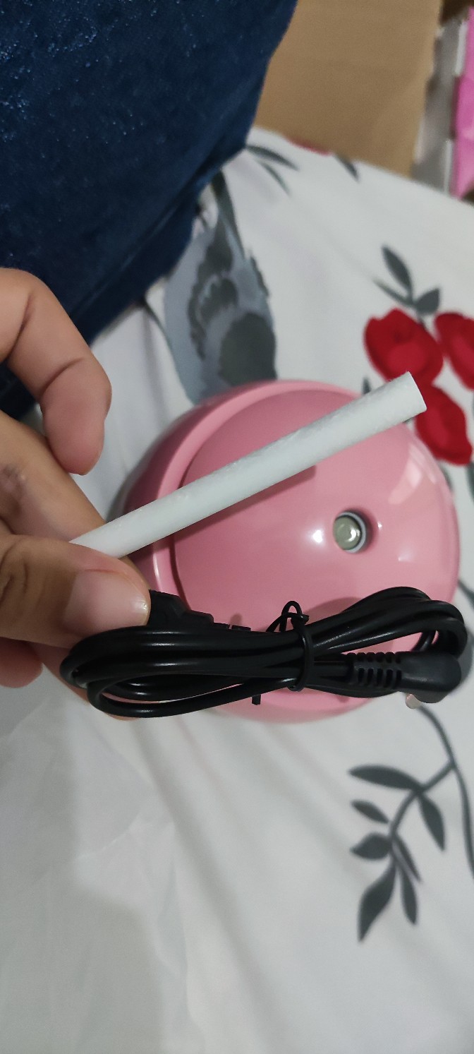 Pengharum Ruangan Elektrik Aromatherapy Air Humidifier Ultrasonic Desain Minimalis Bulat K-003-1