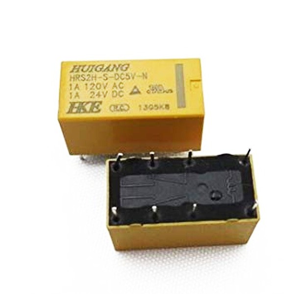 Relay DPDT HKE HRS2H-S-DC5V-N | Relay 5V DPDT