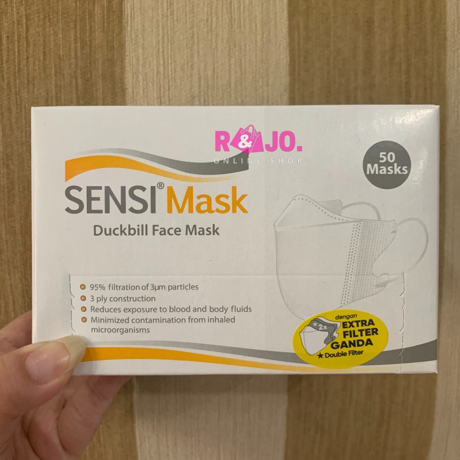 MASKER SENSI DUCKBILL ISI 50 pcs