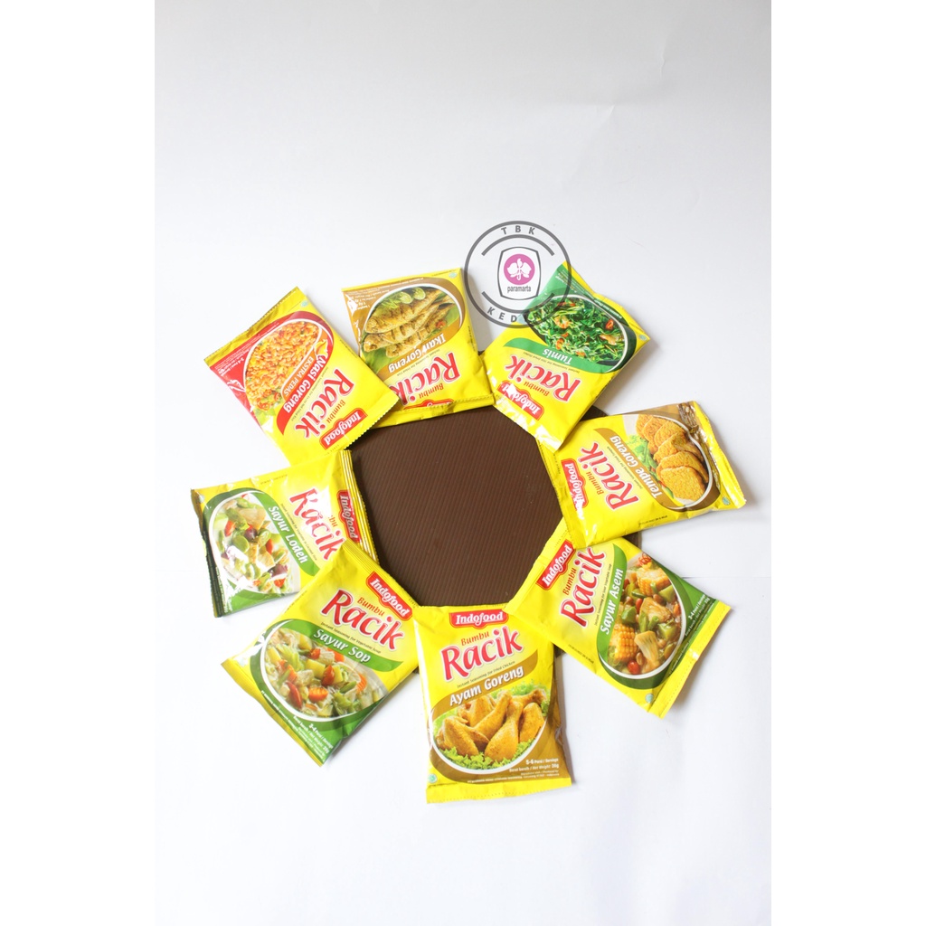 

Bumbu Racik Indofood Bumbu Masak Instant Kering 20 gr Kemasan Sachet